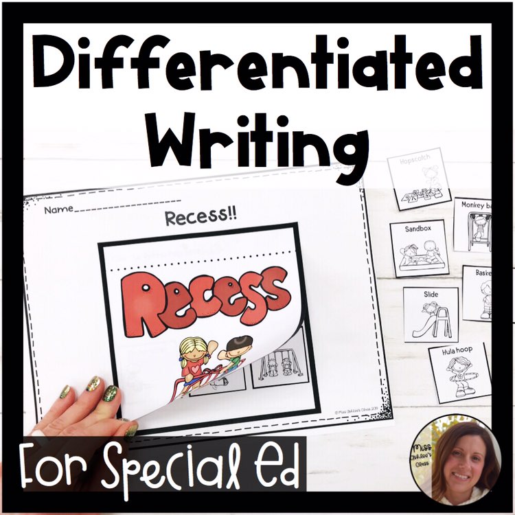 how to modify writing assignments for special education students