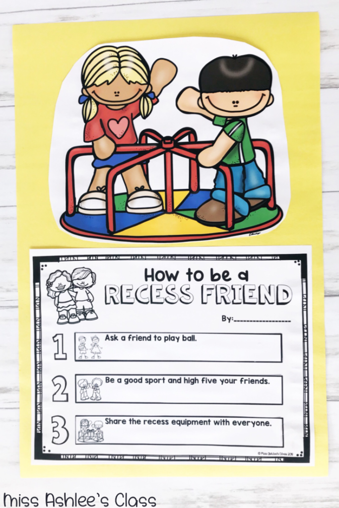 recess queen writing prompt