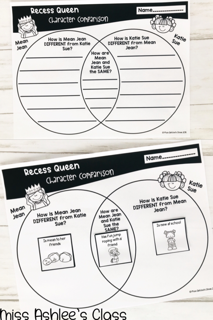 recess queen character comparison