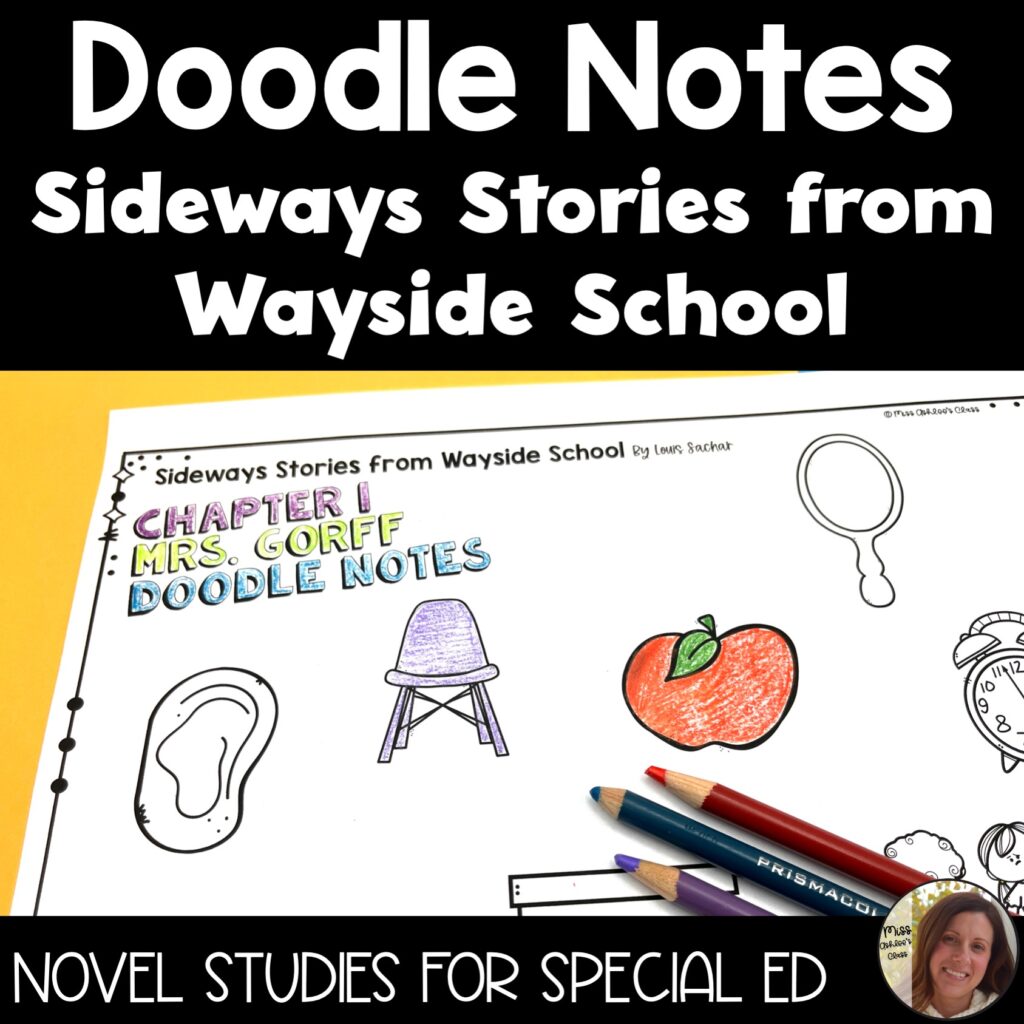 Doodle Notes for Sideways Stories from Wayside School